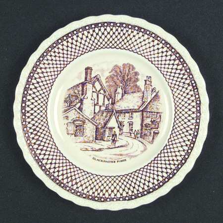 Shakespeare Land Bread & Butter Plate