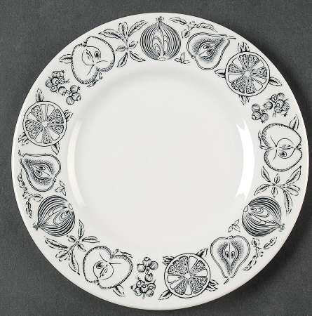 Silhouette Bread & Butter Plate