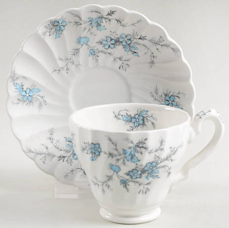 Sound of Music Footed Demitasse Cup & Saucer Set
