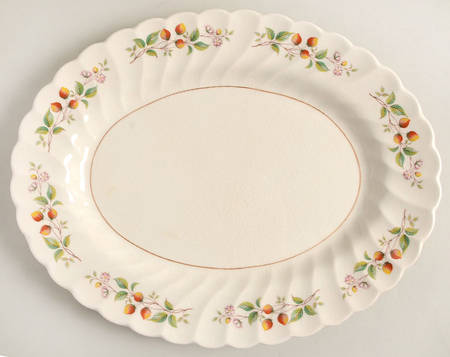 Strawberry Festival 12" Oval Serving Platter
