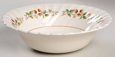 Strawberry Festival 10" Oval Vegetable Bowl
