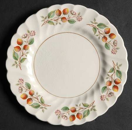 Strawberry Festival Bread & Butter Plate