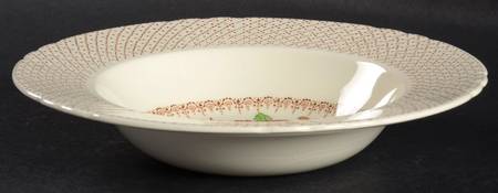 Swing Time (Scalloped) Rim Soup Bowl
