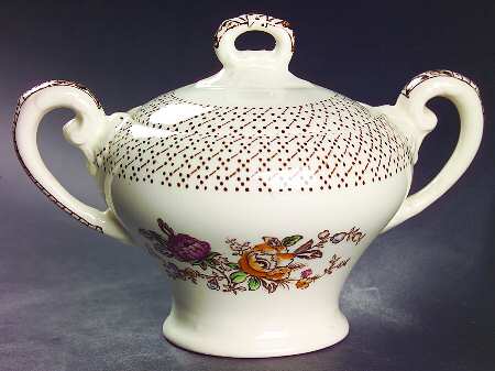 Swing Time (Smooth) Sugar Bowl & Lid