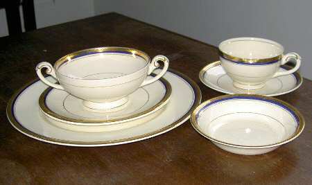 Tudor Footed Cup & Saucer Set