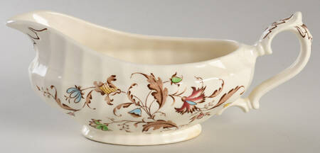 Vanity Fair Multicolor Gravy Boat