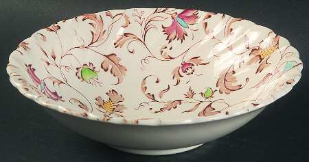 Vanity Fair Multicolor Coupe Cereal Bowl