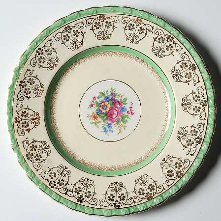 Valencia Green Bread & Butter Plate