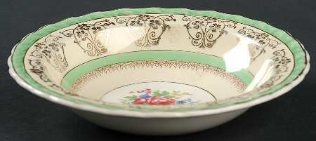 Valencia Green Rim Fruit/Dessert (Sauce) Bowl
