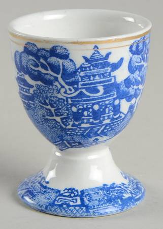 Willow Blue (Gold Trim) Single Egg Cup
