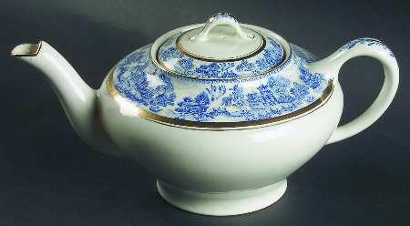 Ye Olde Willow Teapot & Lid