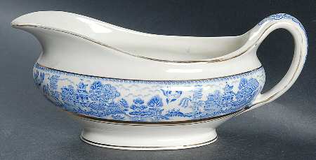 Ye Olde Willow Gravy Boat