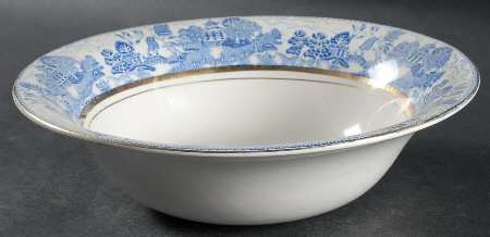 Ye Olde Willow 8" Round Vegetable Bowl