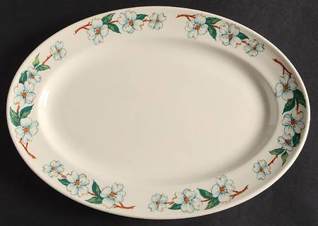 Monticello 12" Oval Serving Platter