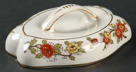 Flora Lid for Sugar Bowl