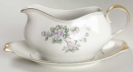 Fragrance Gravy Boat & Underplate