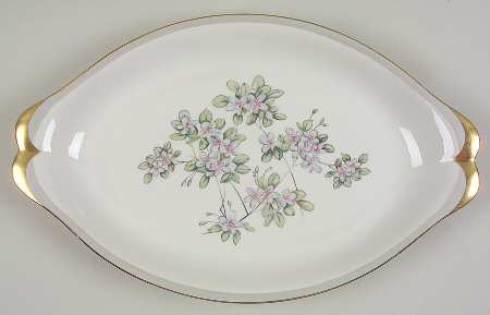 Fragrance 15" Oval Serving Platter