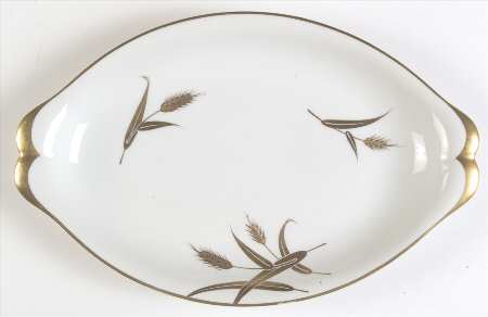 Midas (White Background) 13" Oval Serving Platter