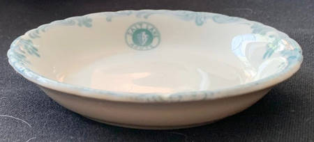 Harriman Blue (San Pedro Los Angeles & Salt Lake) Fruit/Dessert (Sauce) Bowl
