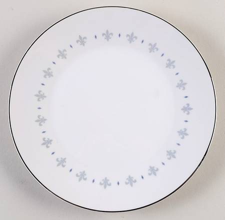 Blue Elegance Salad Plate