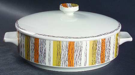 Sienna Round Covered Vegetable