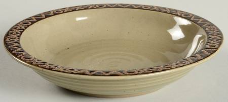 Inca Large Rim Soup Bowl