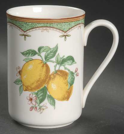 Lemon Twist Cappuccino Mug