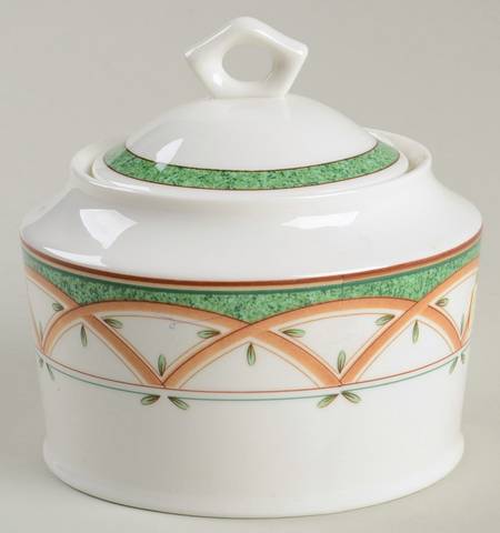 Lemon Twist Sugar Bowl & Lid