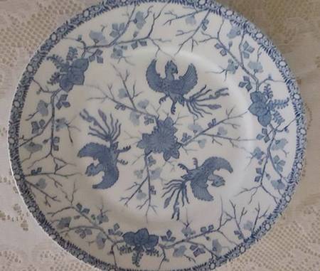 Phoenix Bird Dinner Plate