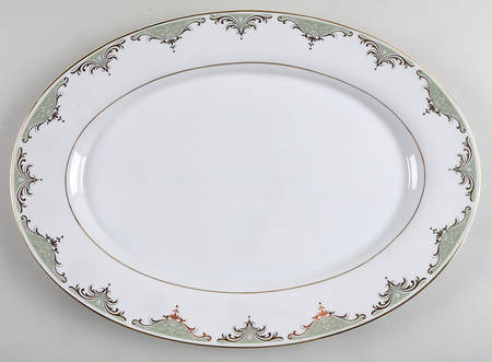 Valhala 16" Oval Serving Platter