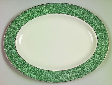 Florida Green 12" Oval Serving Platter