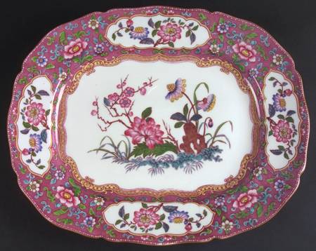B488 14" Oval Serving Platter