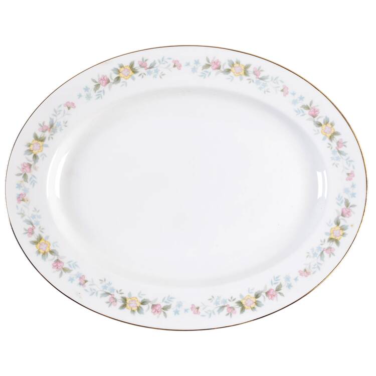 Alpine 13" Oval Serving Platter by Mayfair (England)