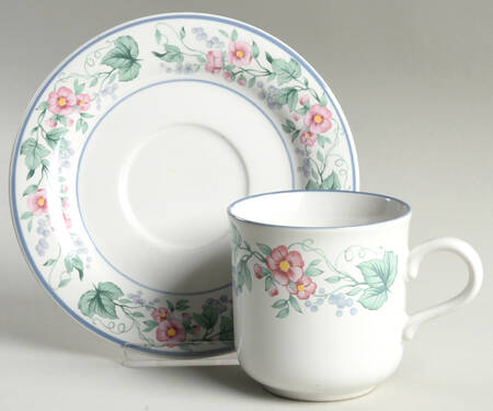 Kensington Flat Cup & Saucer Set