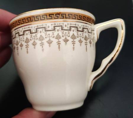 Buckingham Flat Demitasse Cup & Saucer Set