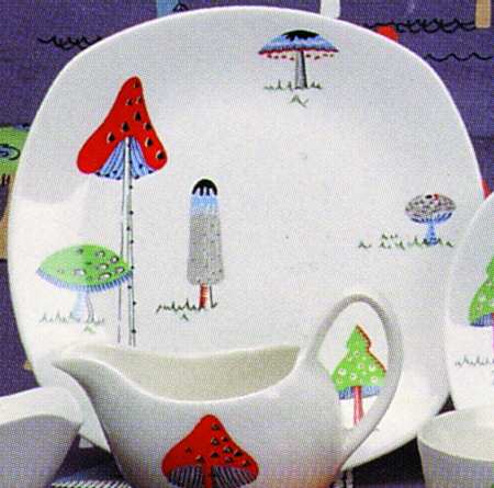 Toadstools by W R Midwinter Ltd