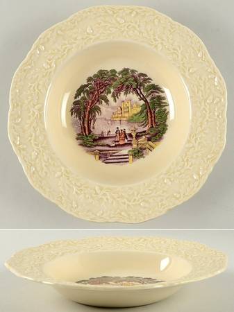 Amberley Oak Rim Soup Bowl