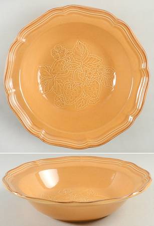 Pumpkin Pie 9" Round Vegetable Bowl