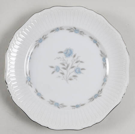 Sweetheart Rose Salad Plate