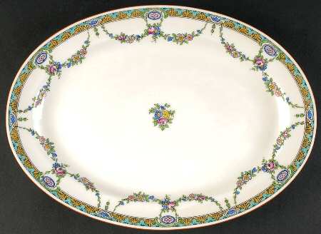 B935 13" Oval Serving Platter