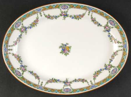 B935 11" Oval Serving Platter