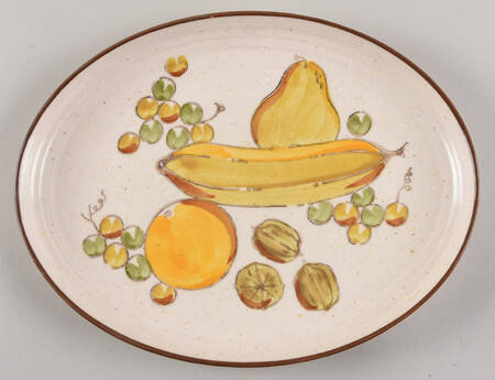 Tropicana 13" Oval Serving Platter