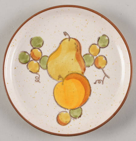 Tropicana Bread & Butter Plate