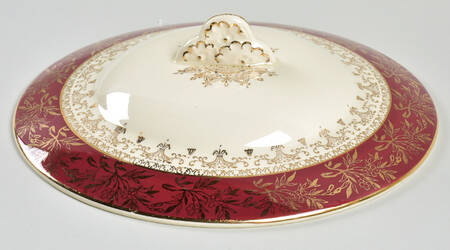 Golden Court Lid for Round Vegetable