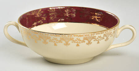 Golden Court Flat Cream Soup Bowl