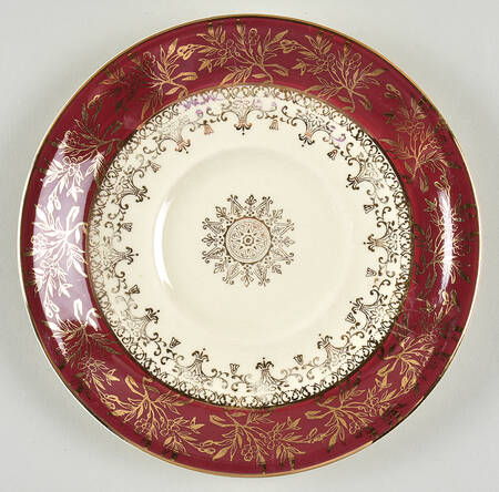 Golden Court Saucer for Cream Soup Bowl