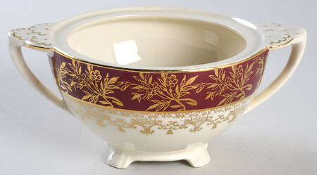 Golden Court Sugar Bowl No Lid