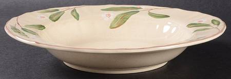Petite Bloom Large Rim Soup Bowl