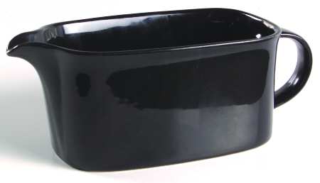 Black Gravy Boat