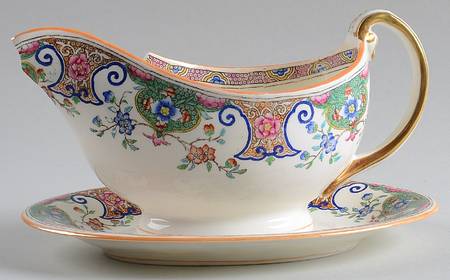 B157 Gravy Boat & Underplate/Relish